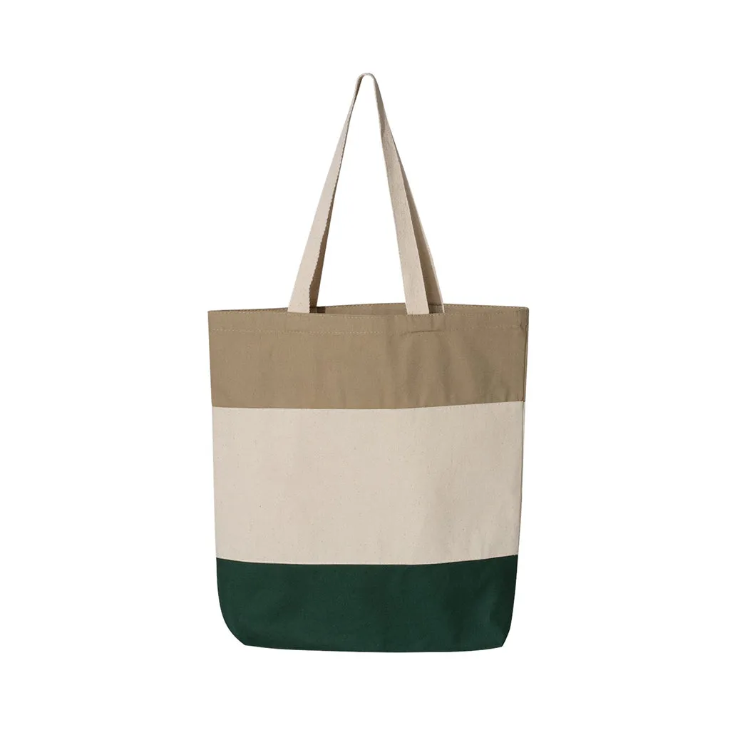 11L Tri-Color Tote