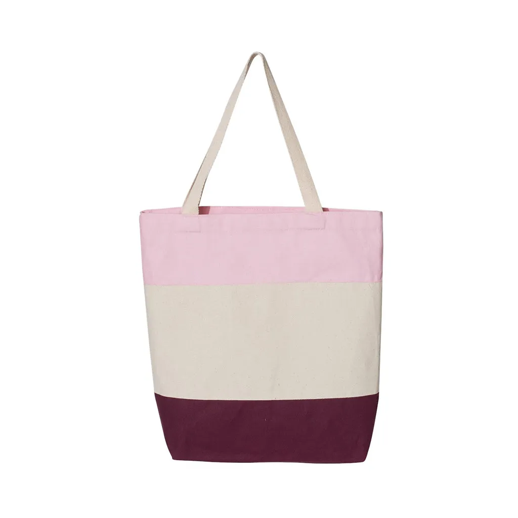 11L Tri-Color Tote