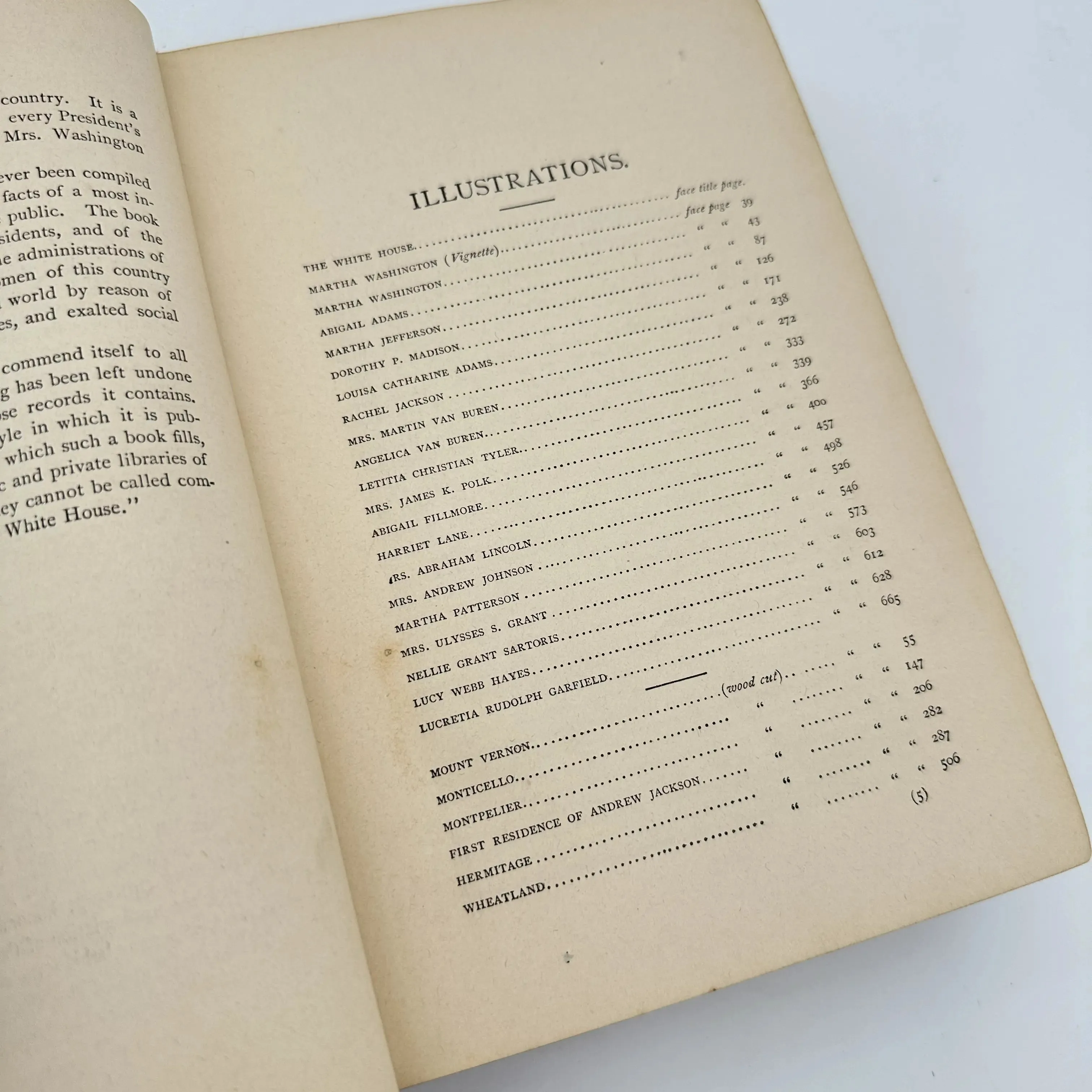 1881 "The Ladies of the White House; or, In the Home of the Presidents" by Laura C. Halloway