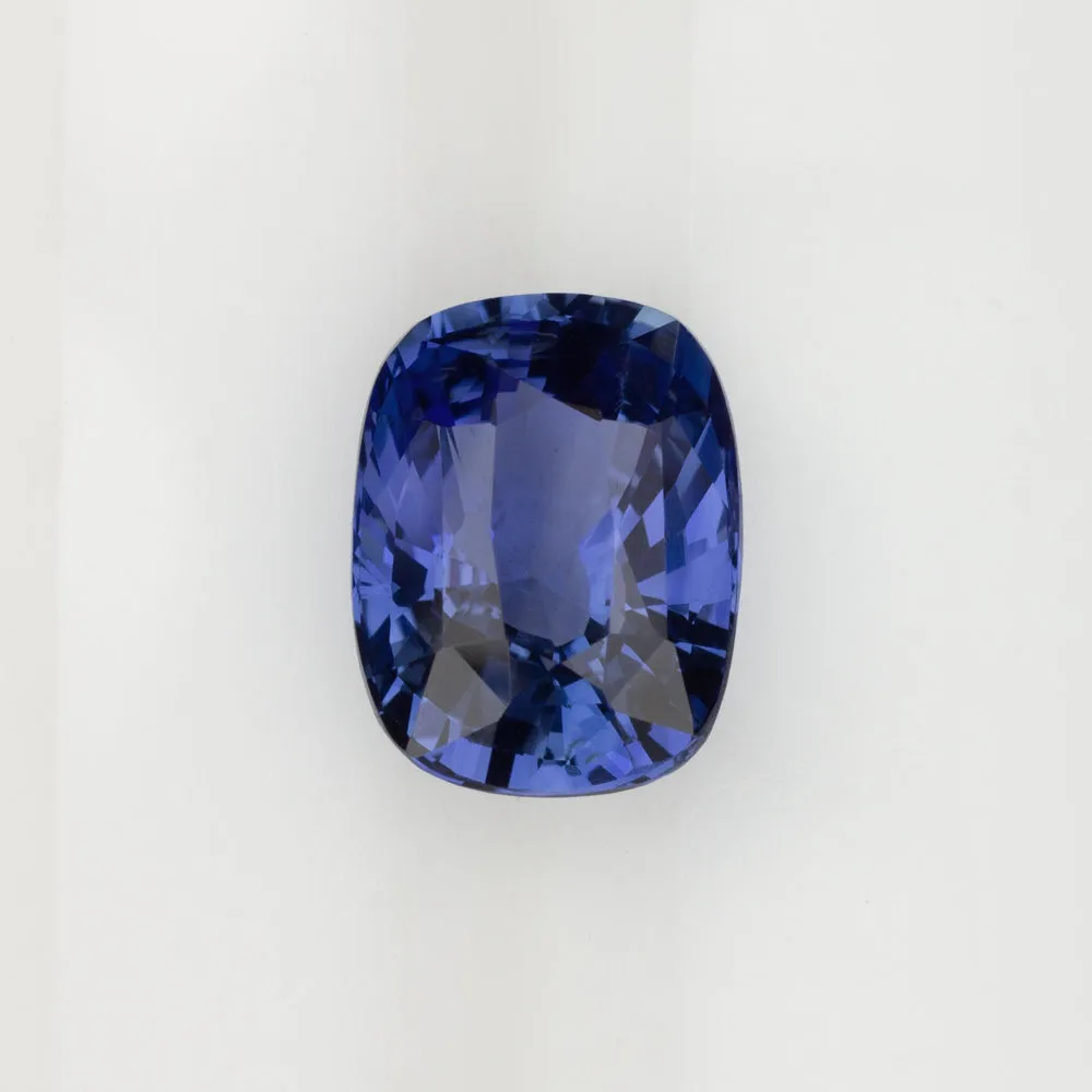 2.05ct GIA CERTIFIED NO HEAT CEYLON SAPPHIRE CUSHION CUT BLUE LOOSE NATURAL 2ct