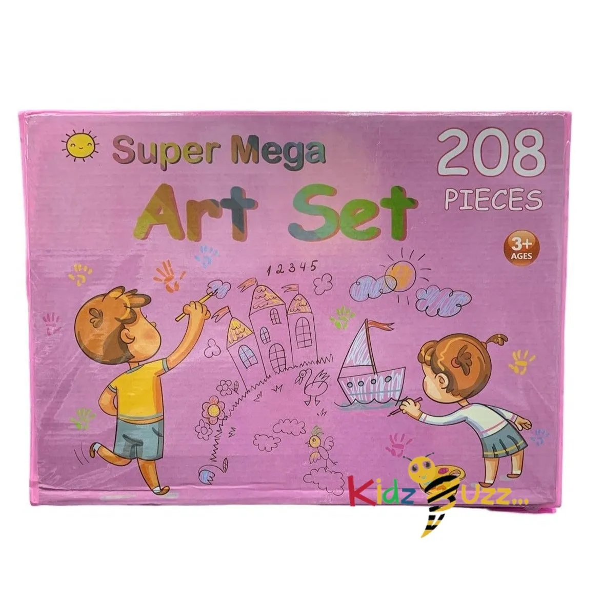 208 Super Art Set For Kids - Art & Craft For kids