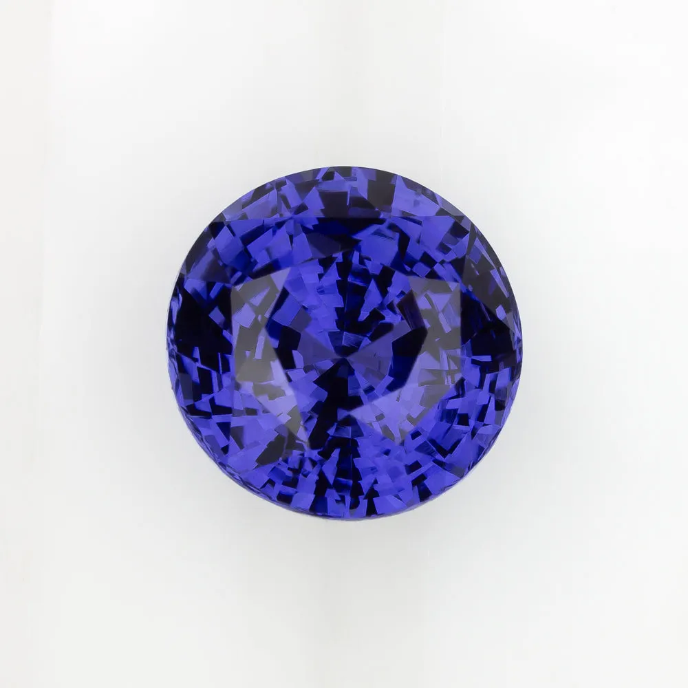 4.11ct GIA CERTIFIED SAPPHIRE ROUND CUT NATURAL LOOSE RICH BLUE EARTH MINED 4ct