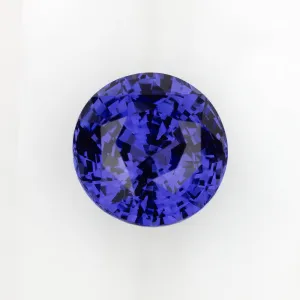 4.11ct GIA CERTIFIED SAPPHIRE ROUND CUT NATURAL LOOSE RICH BLUE EARTH MINED 4ct