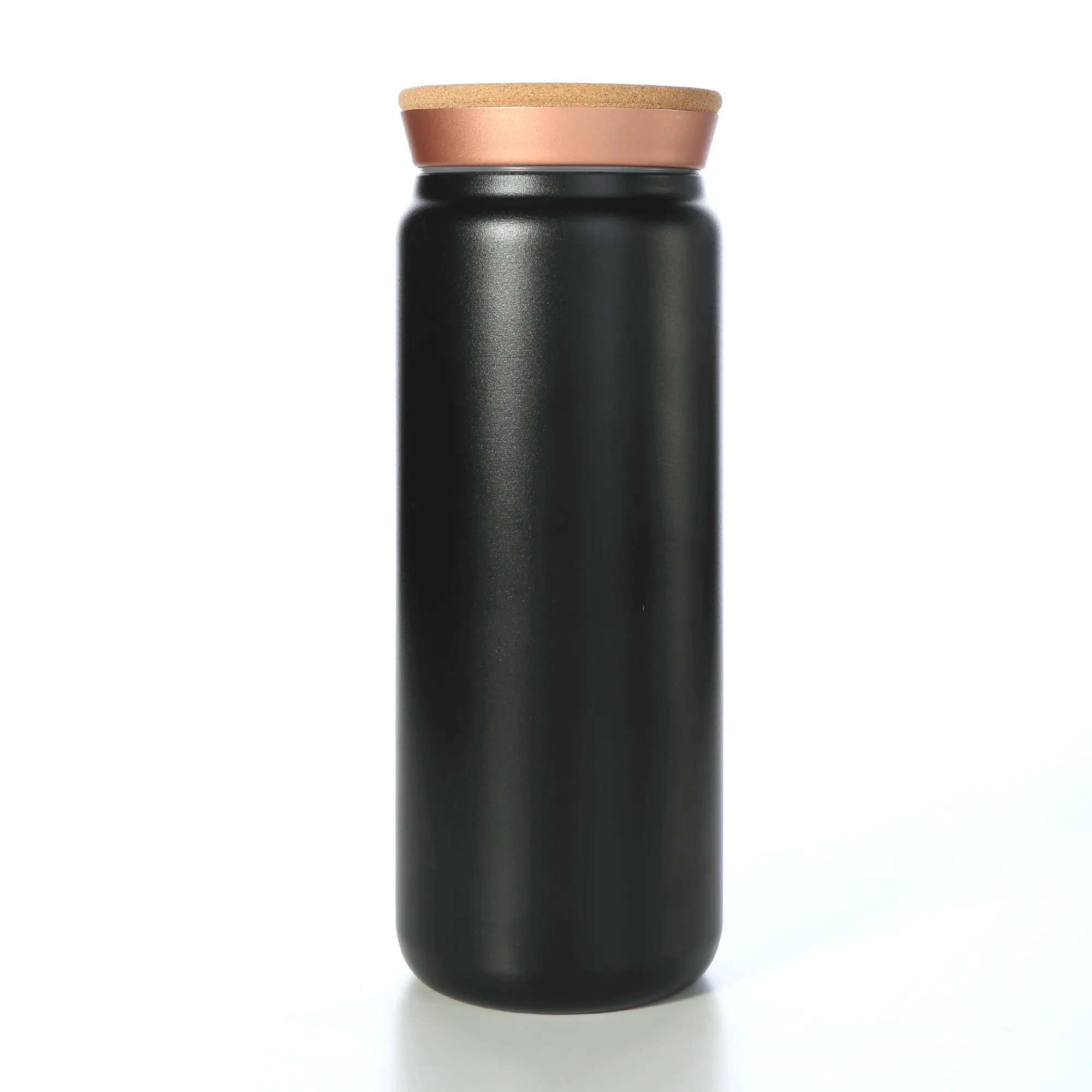 540ml Recycled Stainless Steel Vacuum Tumbler With Cork Lid