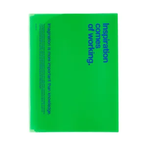 6 Pocket File A4 Green