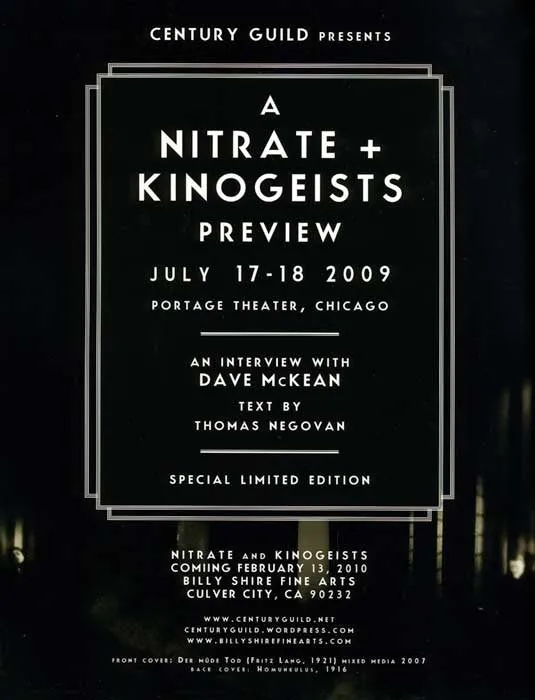 A Nitrate & Kinogeists Preview [Exhibition Catalog]