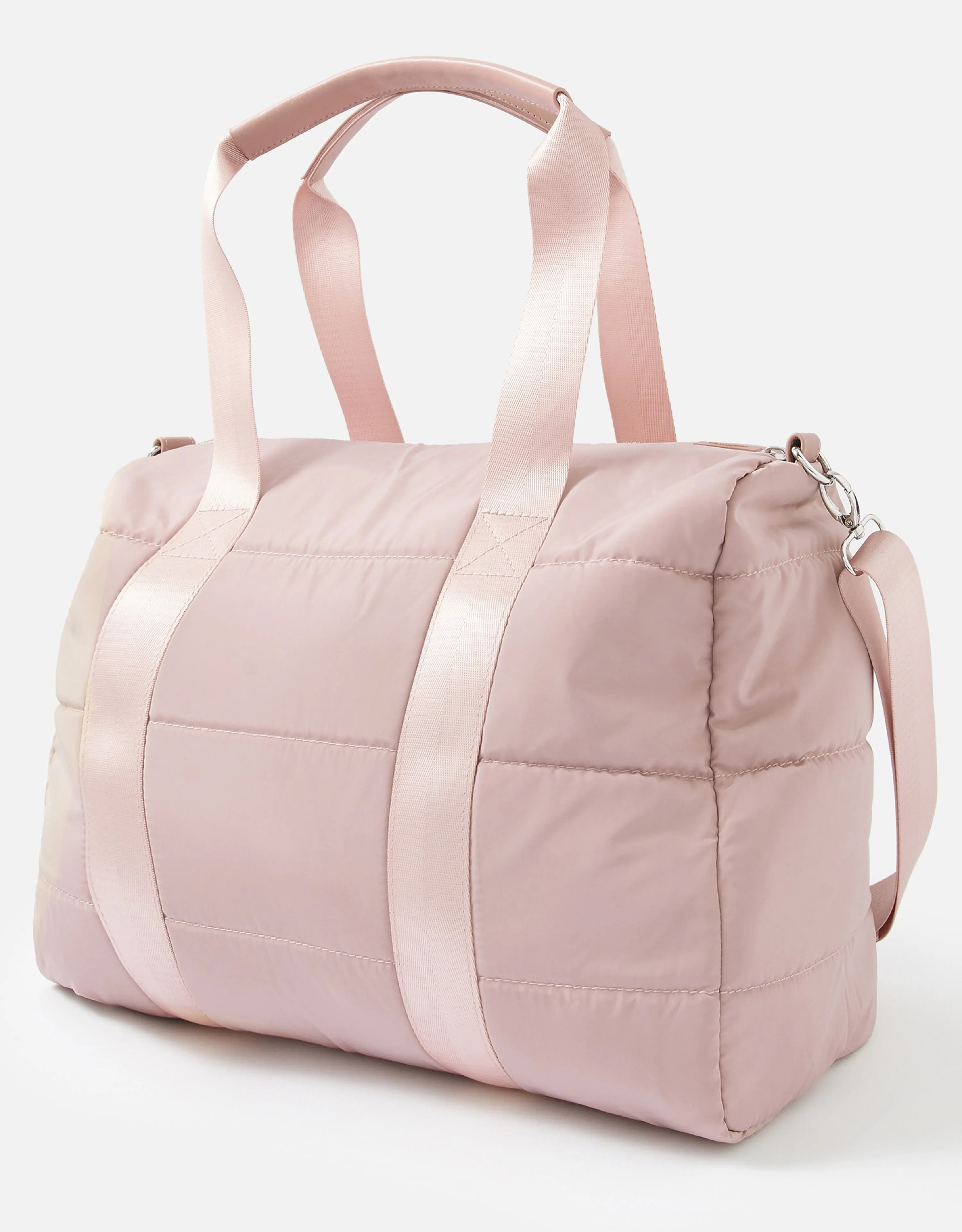 Accessorize London women's Pink Becki Gym Bag