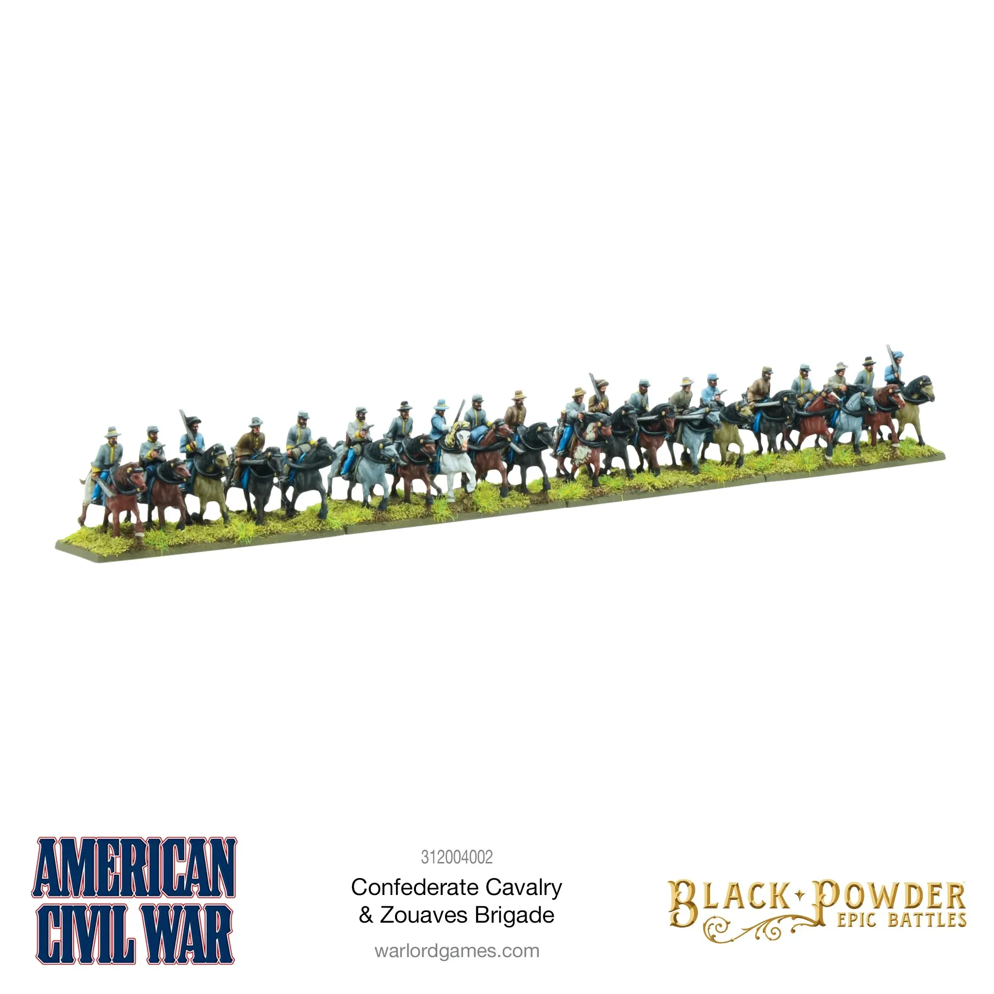 ACW Confederate Cavalry & Zouaves brigade