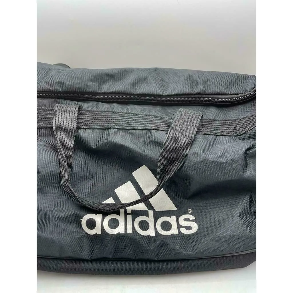 Adidas Black Duffle Bag Gym Travel Sports