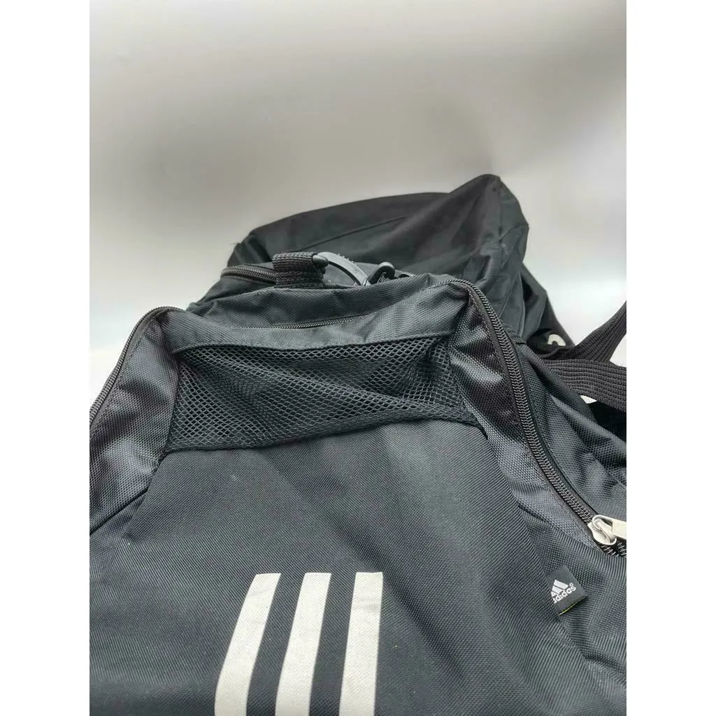 Adidas Black Duffle Bag Gym Travel Sports