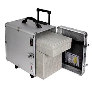 Aluminum Case Storage on Wheels