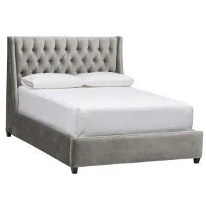 Amelia Bed, Brussels Charcoal