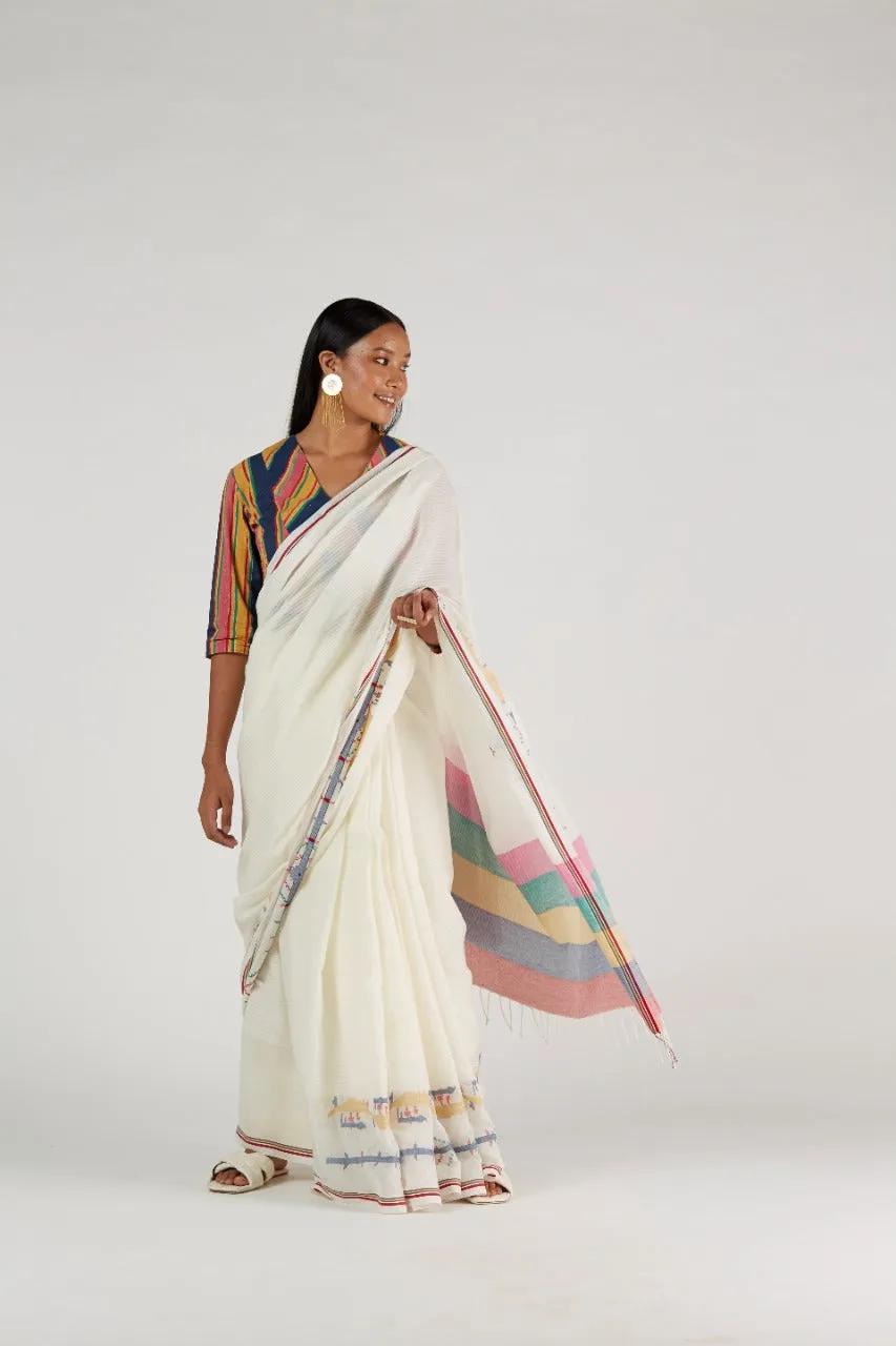 Anila Jamdani Saree