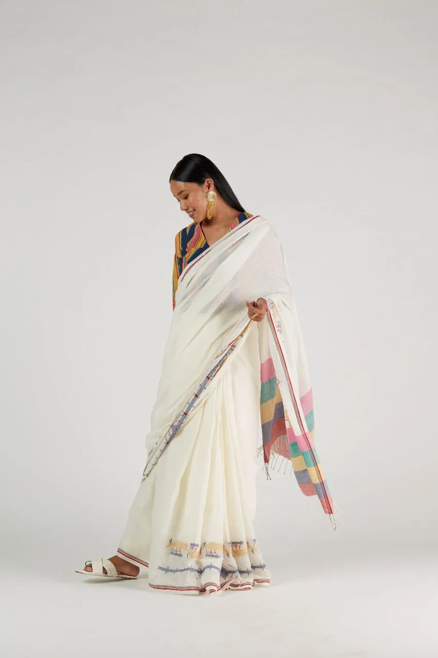 Anila Jamdani Saree