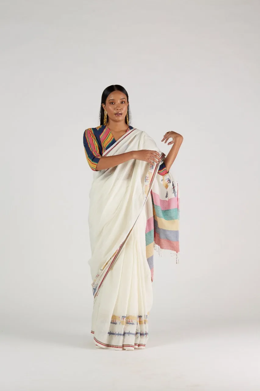 Anila Jamdani Saree