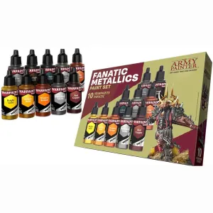 Army Painter: Sets - Warpaints Fanatic - Metallics Paint Set