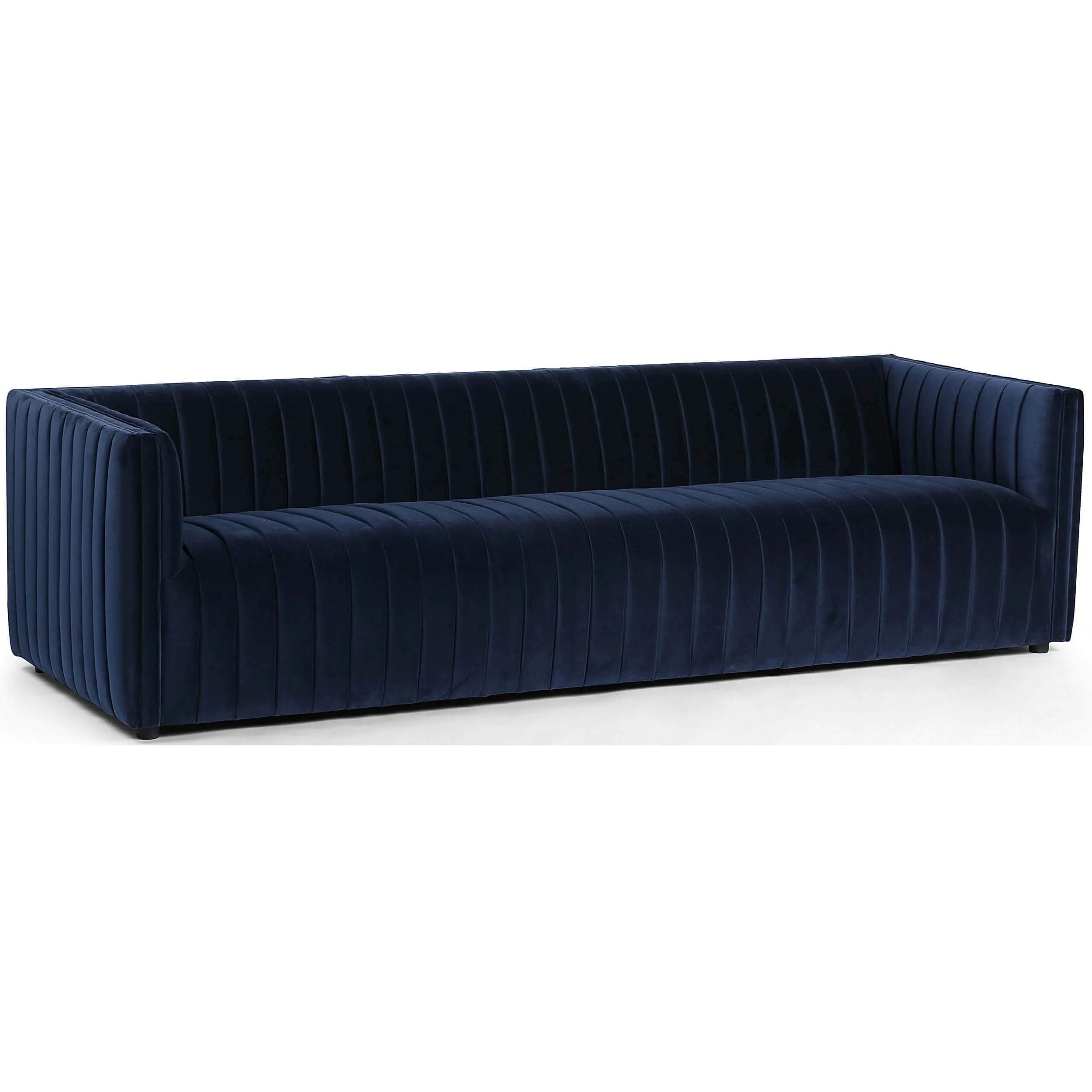 Augustine 97" Sofa, Sapphire Navy