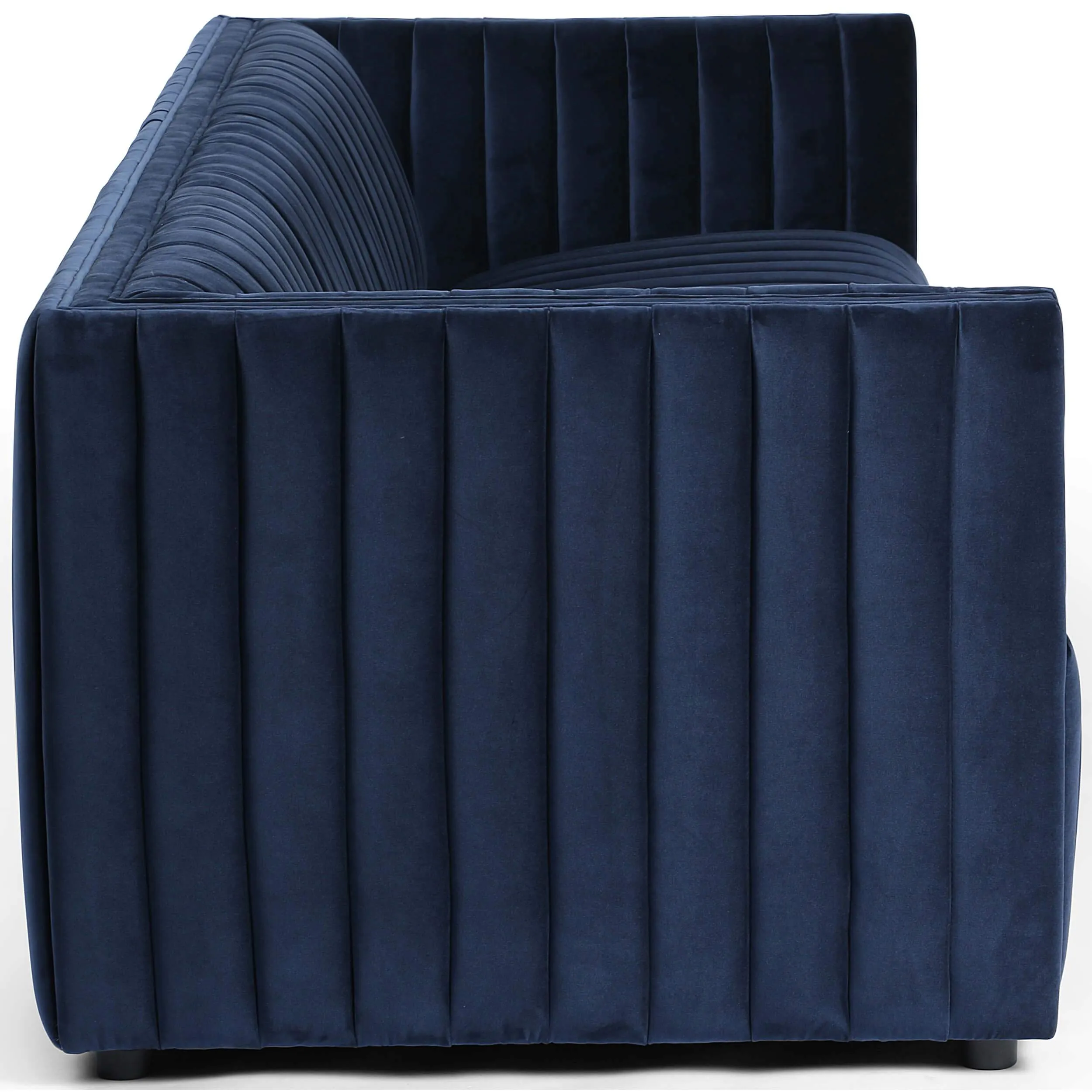 Augustine 97" Sofa, Sapphire Navy