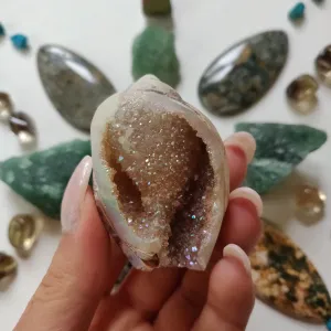 Aura Druzy Shell (#12)