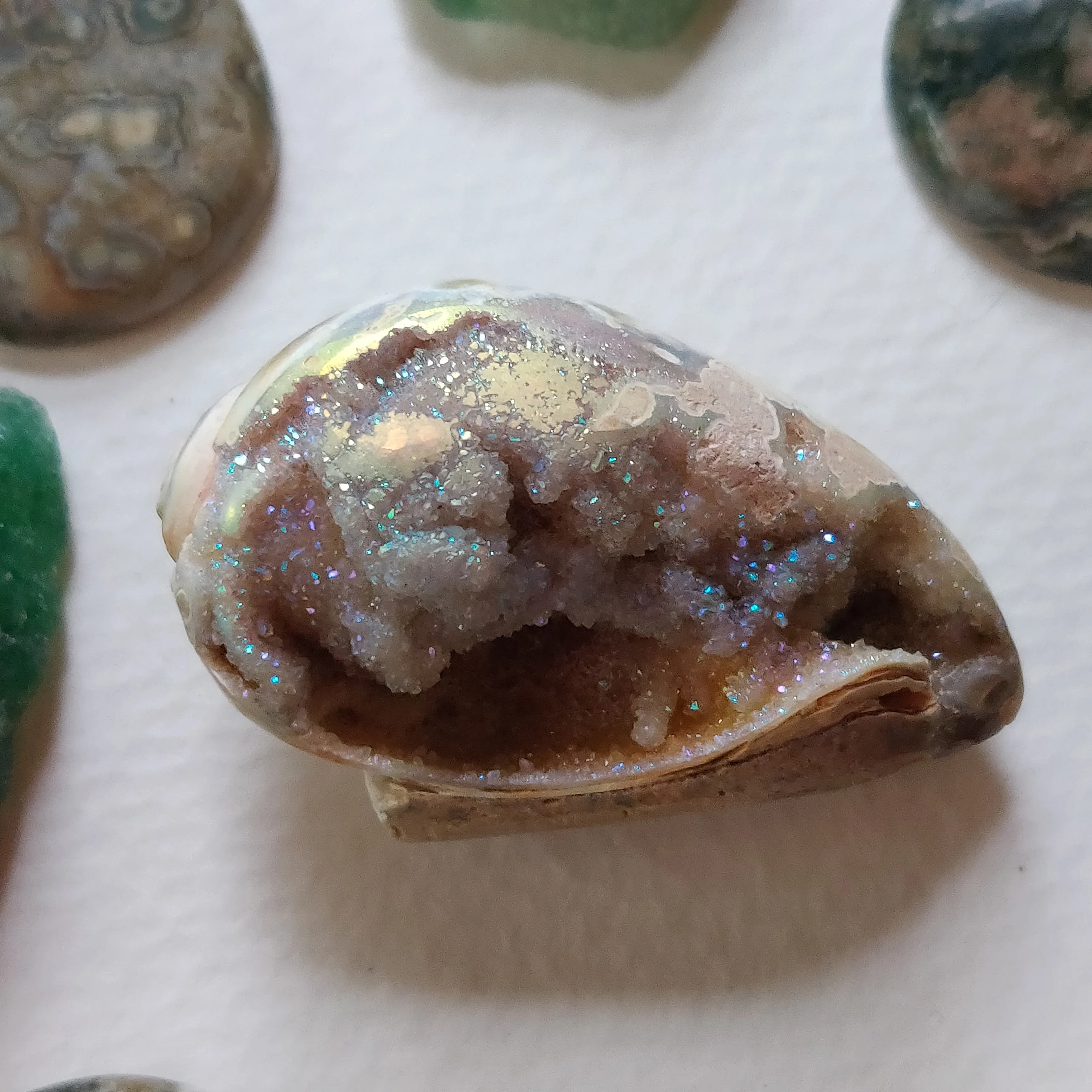 Aura Druzy Shell (#14)