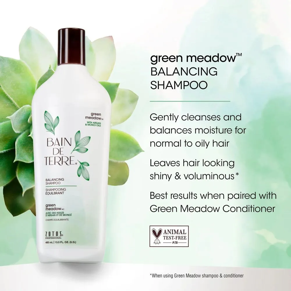 Bain de Terre Bain de Terre® Balancing Shampoo, Green Meadow