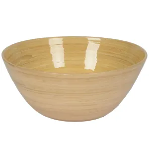 Bamboo Noodle  Bowl – Natural – 8.6"Dia. x 3.9"