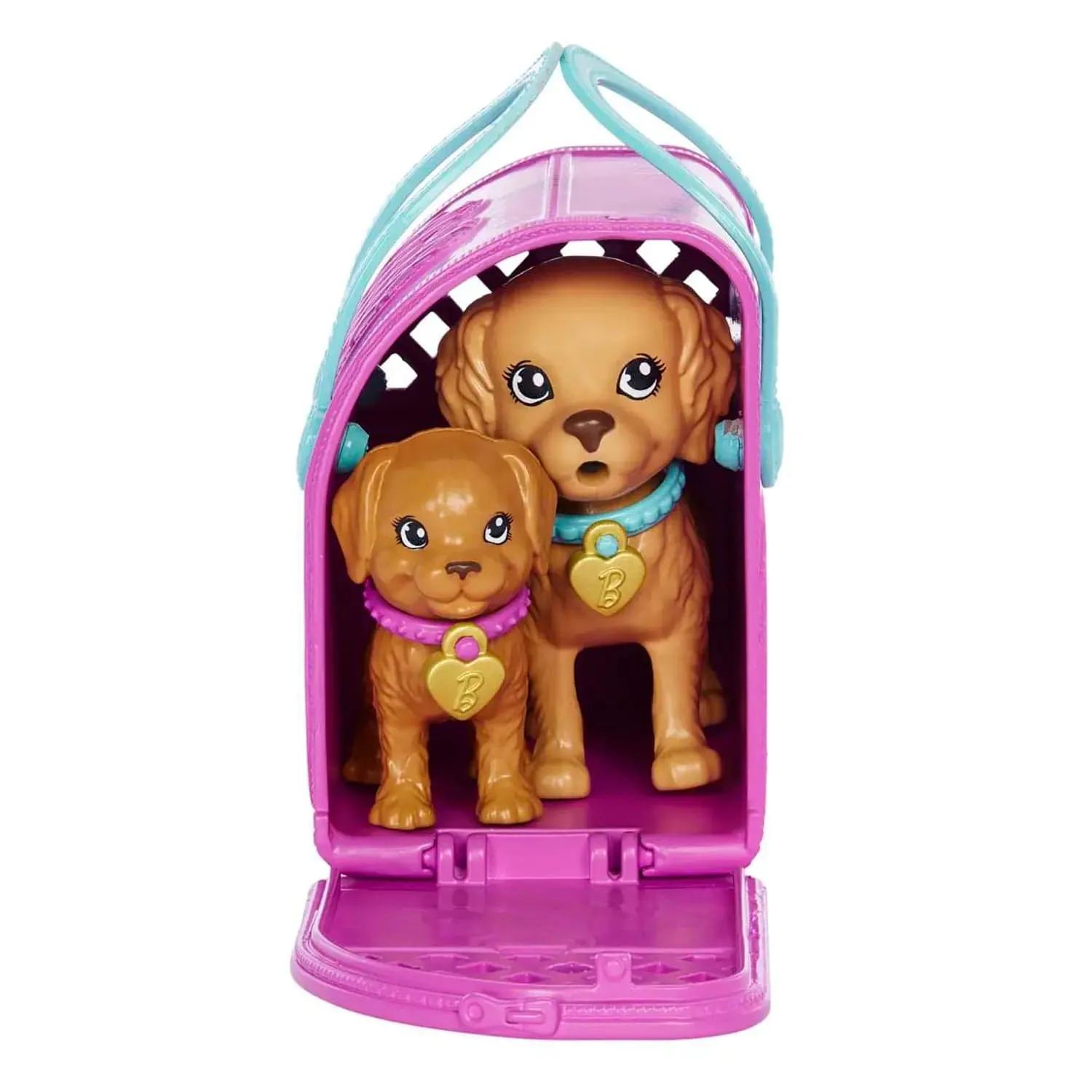 Barbie Doll Pup Adoption Playset 2 Puppies With Accessories