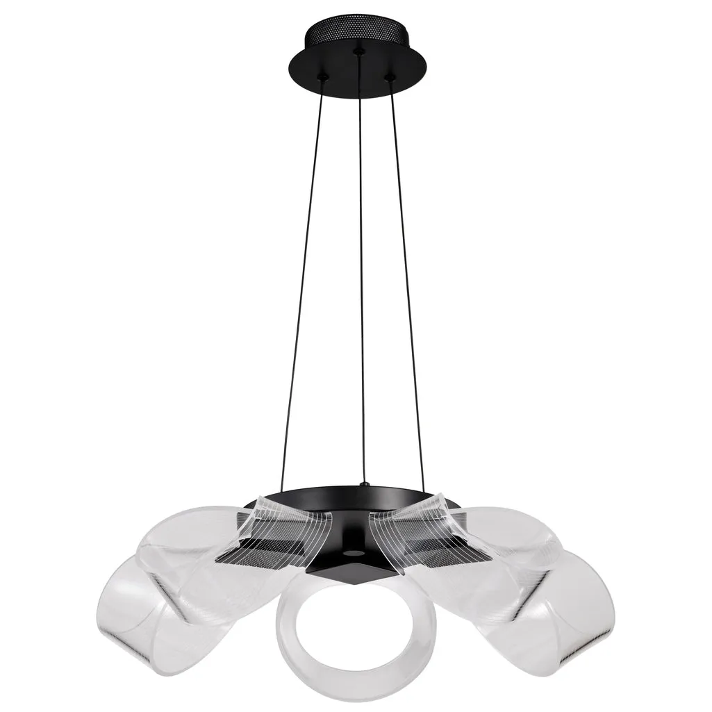 BARNETT 21" LED 5 LIGHT CHAND