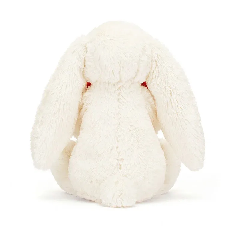 Bashful Red Love Heart Bunny