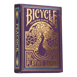 Bicycle Purple Peacock Playing Cards