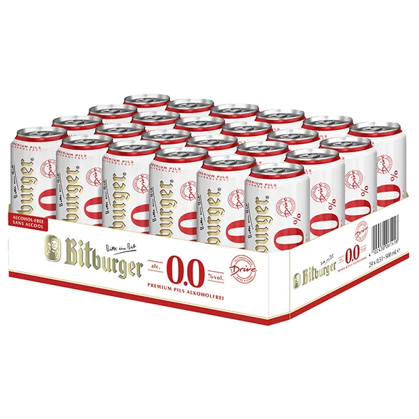 Bitburger Drive 0.0% Cans