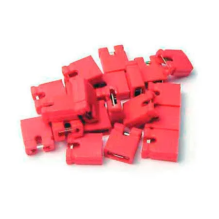 Bittree 382811-9 Programmable Series Shunts (Red) 100 Pack