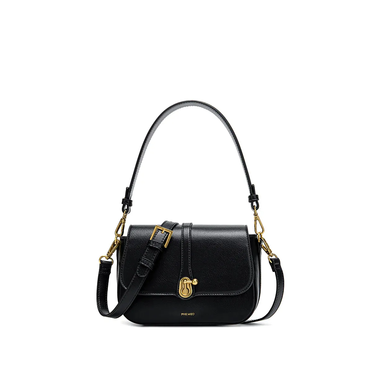 Black Athena Saddle Bag