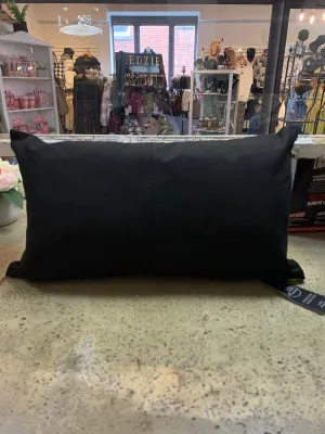 Black Suedette Cushions (2 Sizes)