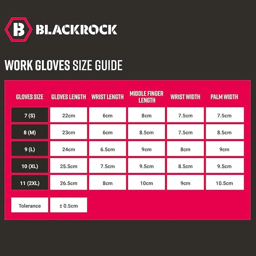 Blackrock Waterproof Foam Latex Grip Coated Gloves