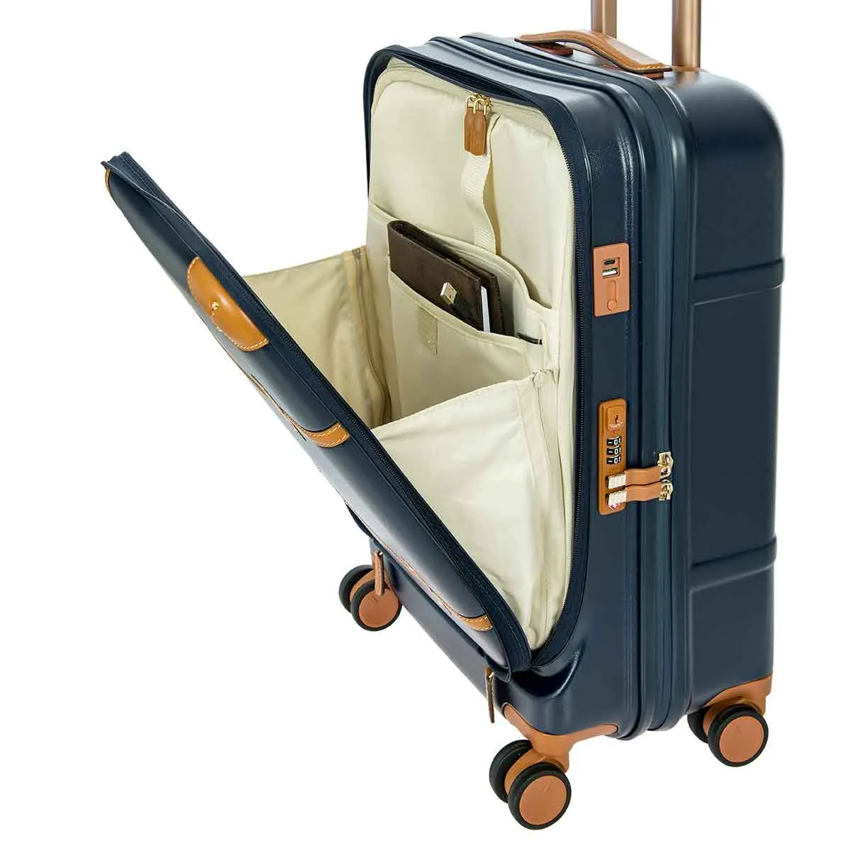 Bric's Bellagio 21" Spinner Trunk With Pocket