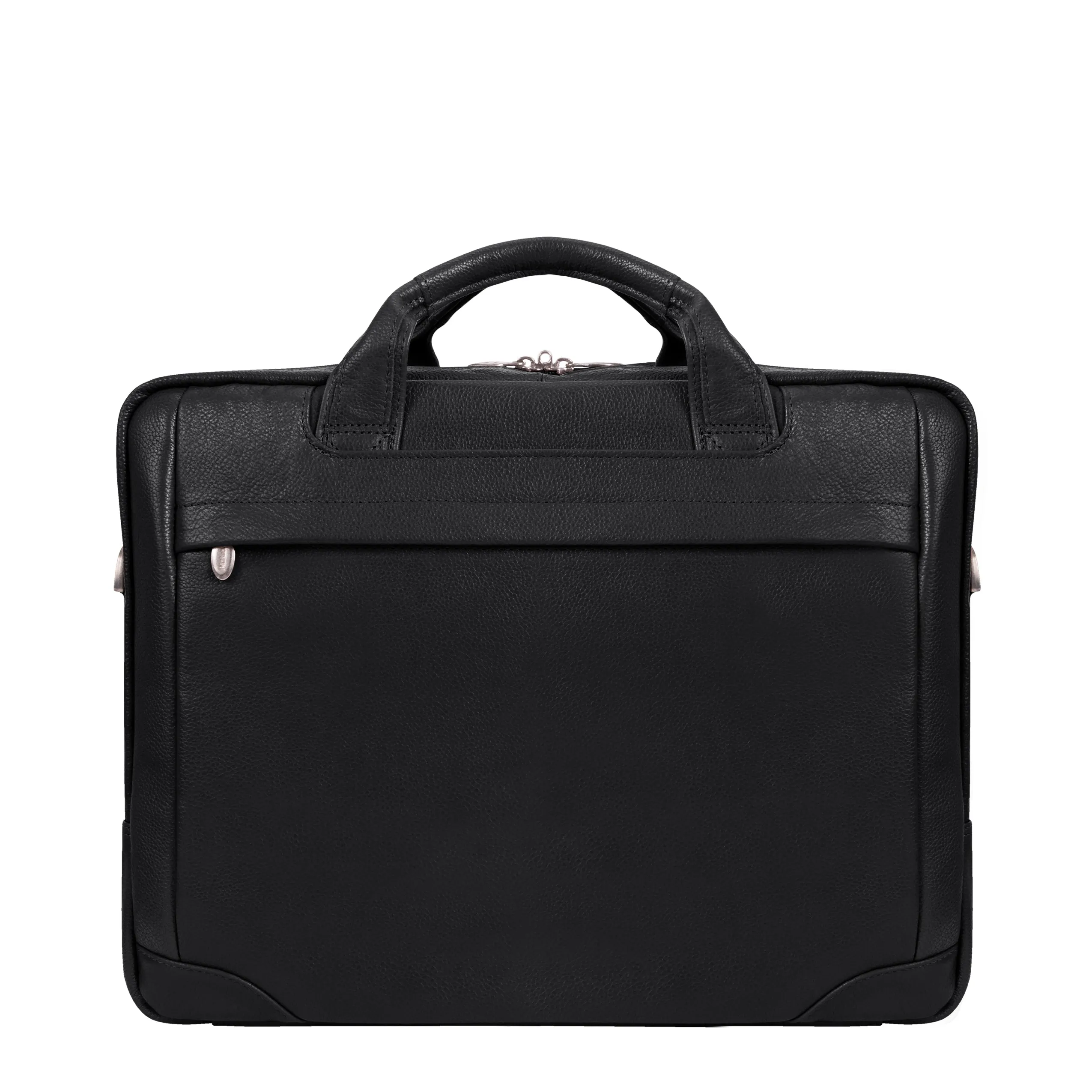 BRONZEVILLE | 15" Medium Leather Laptop & Tablet Briefcase