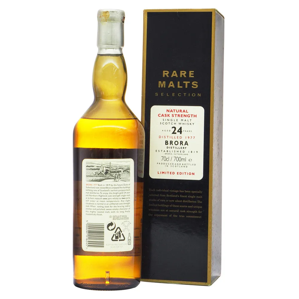 Brora 1977 24 Years Rare Malts Selections - Bottle No. 5799