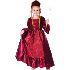 Burgundy Belle Ball Gown - Kids