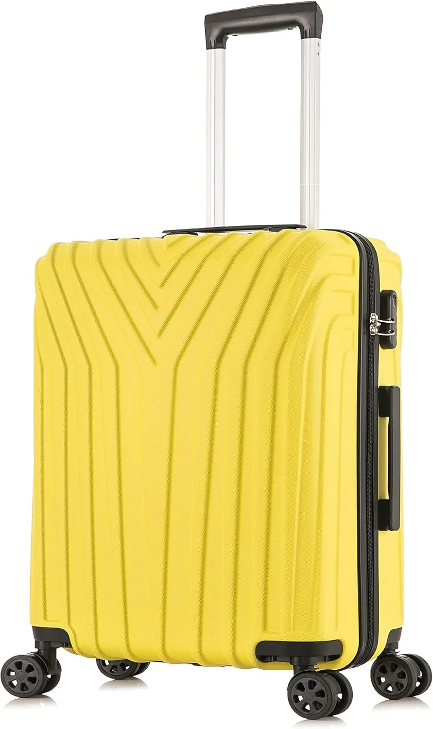 Cabin Spinner Suitcase - ABS-101 - Yellow