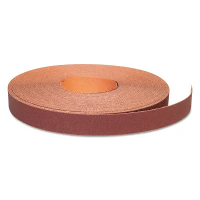 Carborundum Aluminum Oxide Resin Cloth Rolls, 1 in x 50 yd, P180 Grit, 05539529324