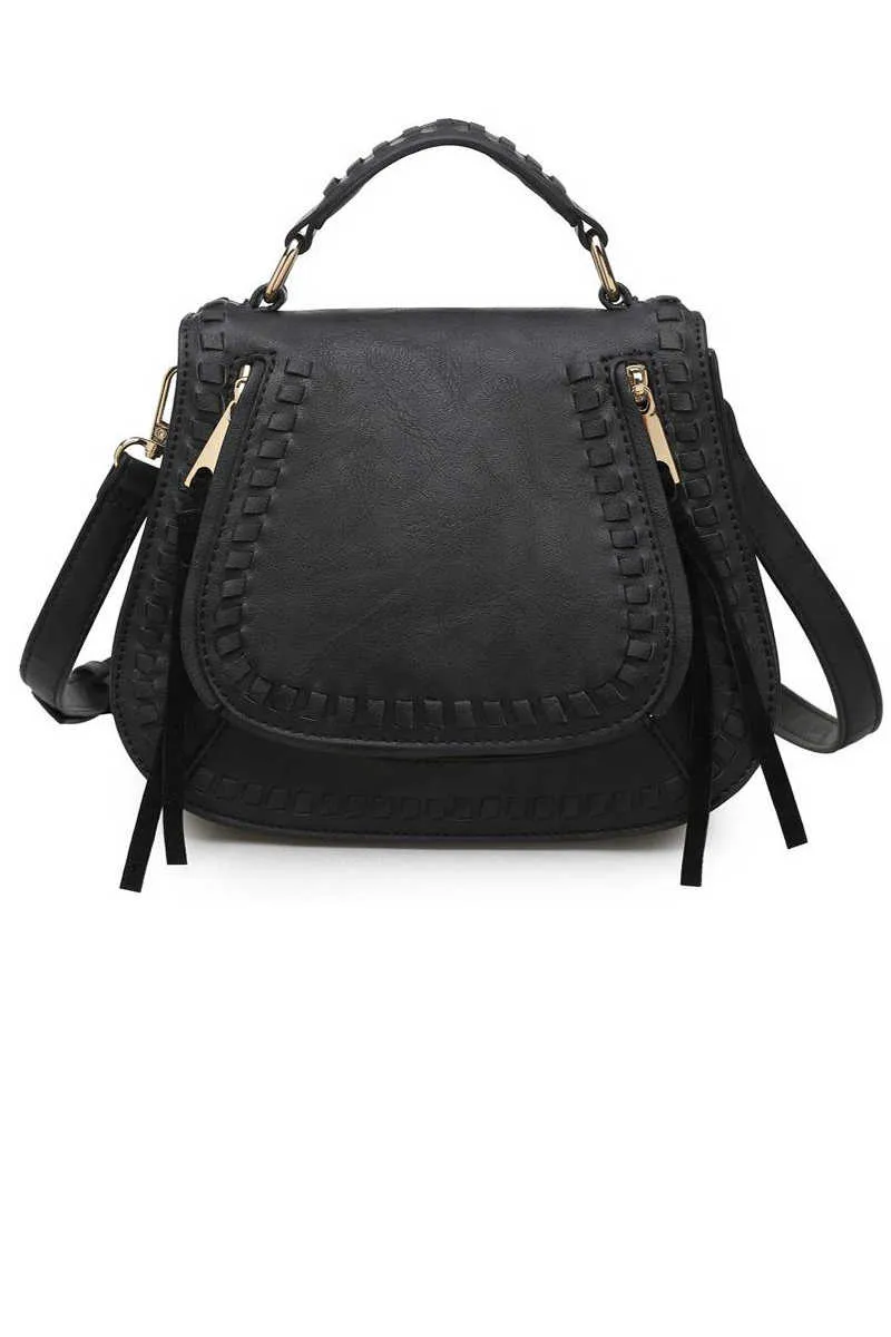 Carried Away - Saddle Bag Black