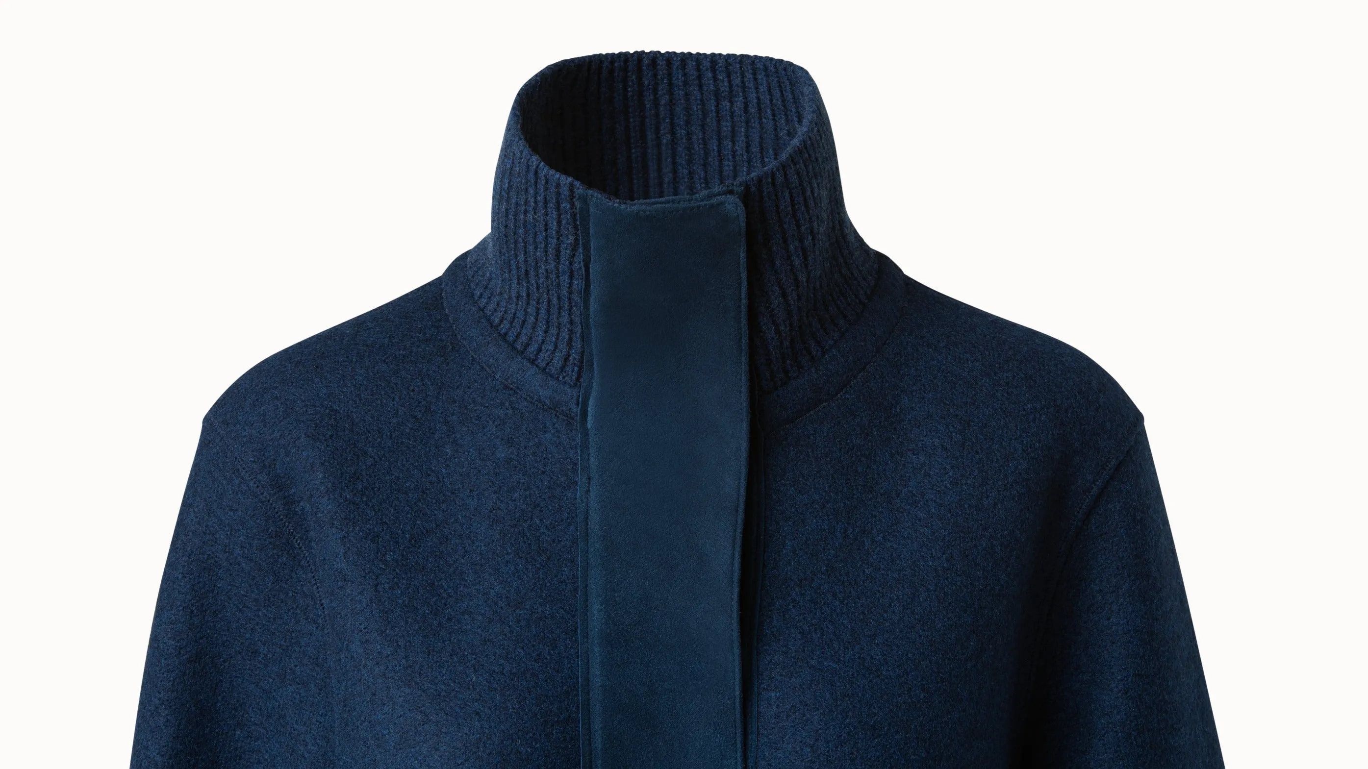 Cashmere Jersery Suede Pocket Jacket