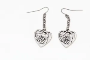 CELTIC HEART EARRINGS