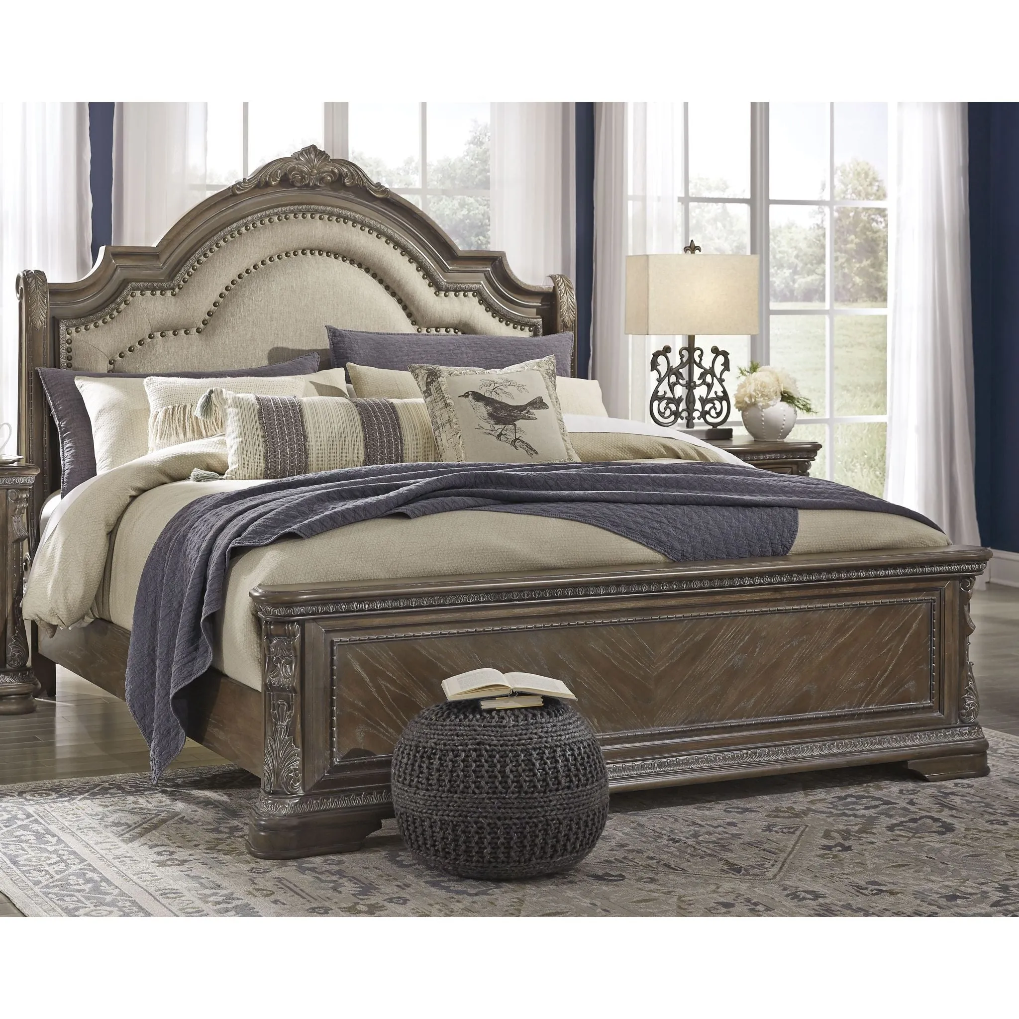 Charmond King Panel Bed