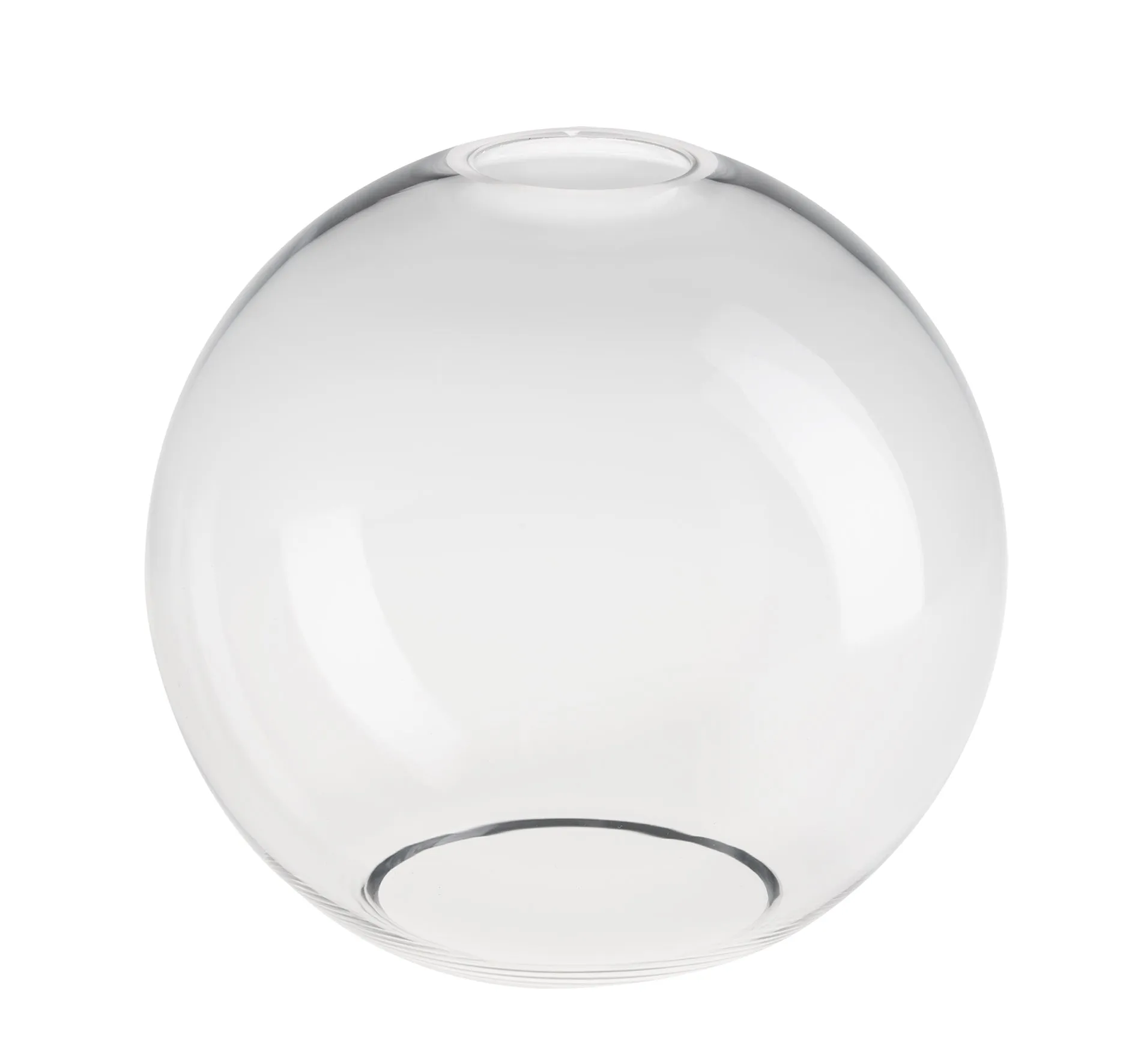 Chelsea Glass Globe Pendant - 7 Inch - Clear