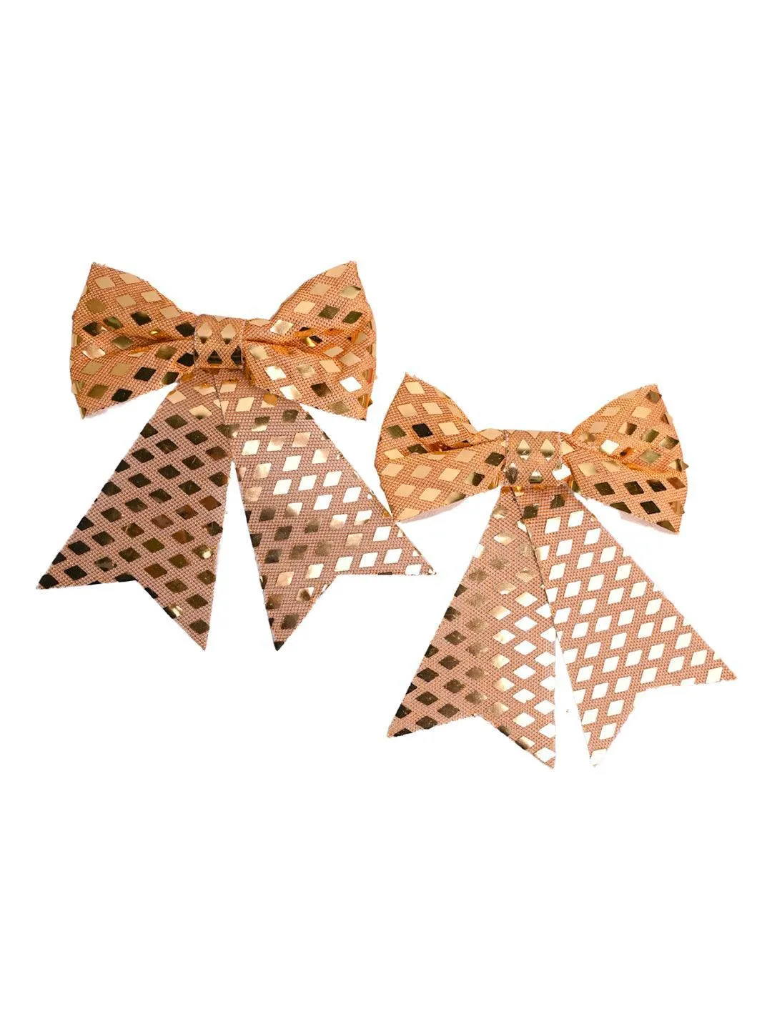 Christmas Bow Set Of 4 Pcs (Assorted)