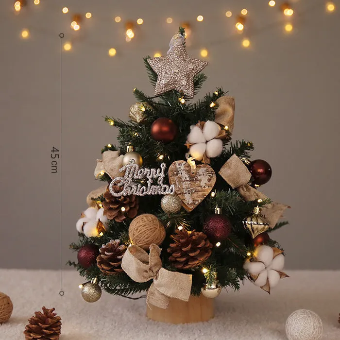 Christmas Decoration Encryption Christmas Tree With Lights