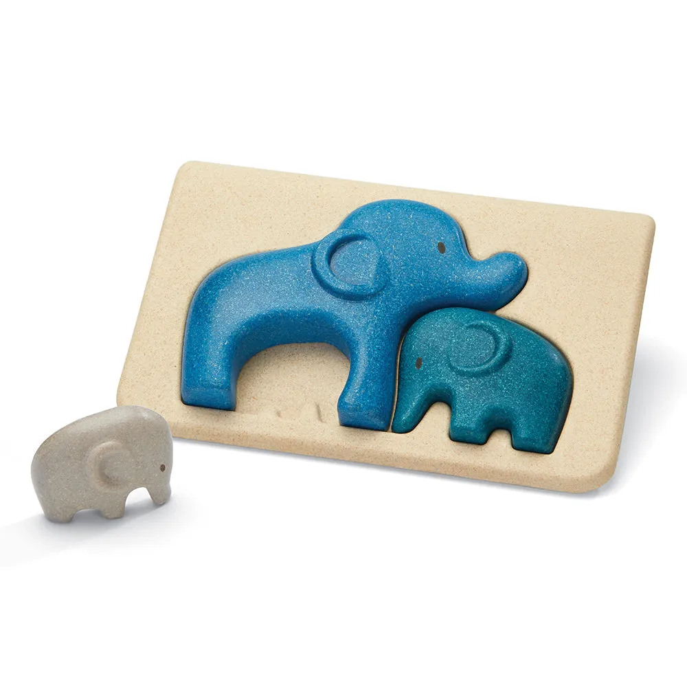 Chunky Animal Puzzle Set | Eco-Friendly, Multi-Purpose Learning Toy