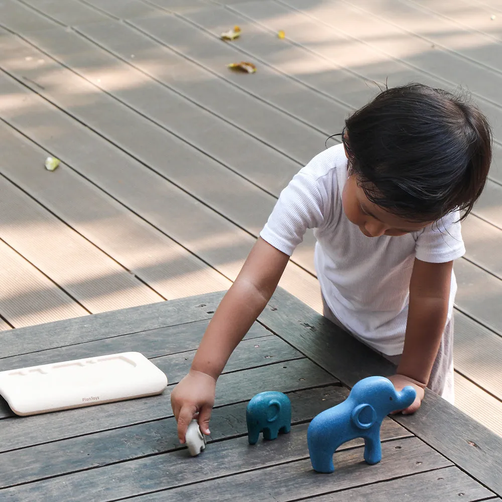 Chunky Animal Puzzle Set | Eco-Friendly, Multi-Purpose Learning Toy